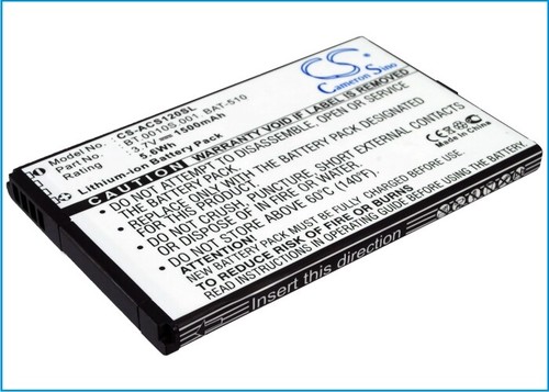 UK Battery for Acer Liquid Metal MT S120 BAT-510 BAT-510 (1ICP5/42/61) 3.7V RoHS - 第 2/5 張圖片