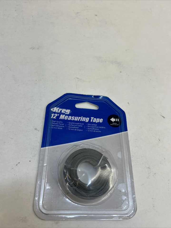 Kreg KMS7728 3.5 Meter Self-Adhesive Measuring Tape (R-L Reading) - Image 2 of 3