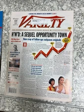 VARIETY 6/16/03-JAMES BROWN AD/"WICKED"PRE-B'WAY REVIEW SF/GREG PECK OBIT SALE