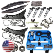 Timing Chain Kit Crankshaft Locking Tool VVT Valve Fit BMW 8 7 6 5 X7 X6 X5 4.4L