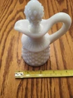 Vintage Hobnail Milk Glass Oil Container