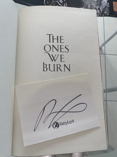 Signed ‘The Ones We Burn’ by Rebecca Mix Exclusive Edition - Picture 5 of 7