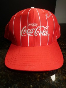 white coca cola hat