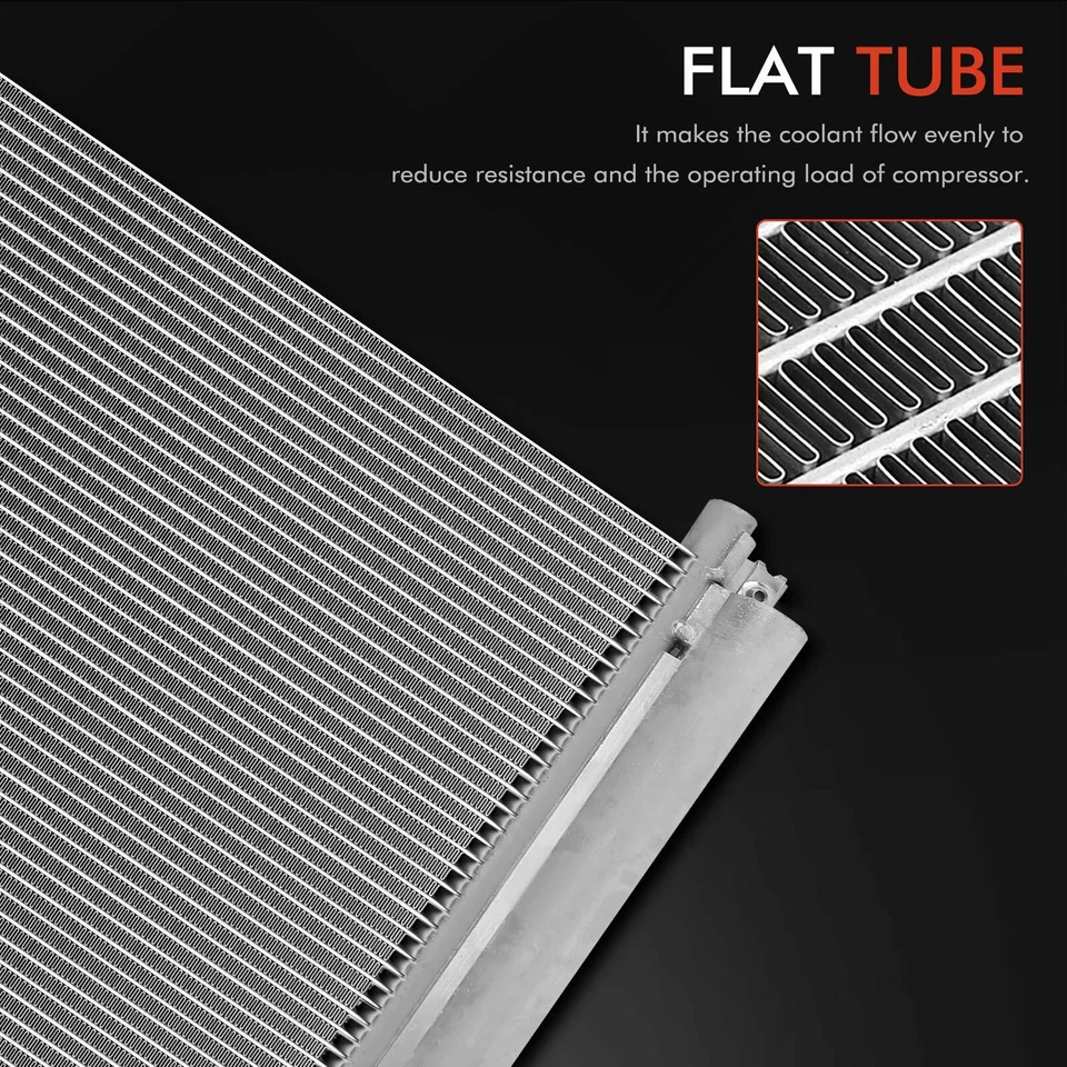 Condensador de CA con receptor secador para Hyundai Azera 2006-2011 Kia Optima 2006-2010 Foto 3 de 4