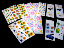 Lot of 27 studio stickers Spring, Confetti, Tropical, Baby Creative Memories