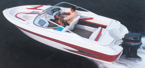 7.6oz BOAT COVER SILVERLINE BEL AIR 16 O/B 1968 - Picture 2 of 14