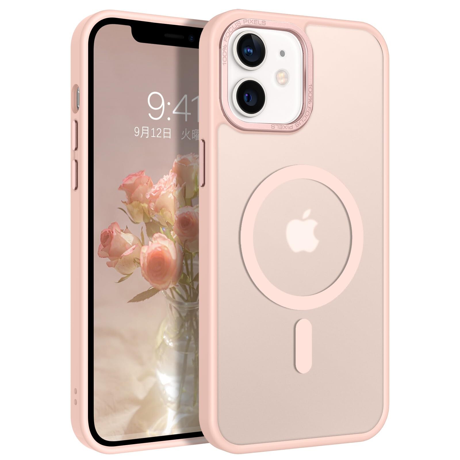 BENTOBEN for iphone 12 12pro case MagSafe compatible wireless charging matt 4