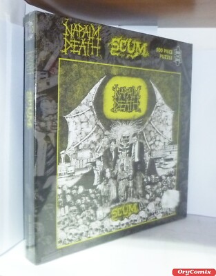 PUZZLE 500 TEILE TEILE - NAPALM DEATH - SCUM (Rock Saws) NEU & VERSIEGELT