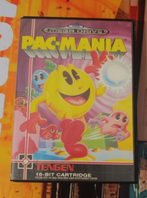 Pac-Mania (1990) Sega Mega Drive (Modul, Box) working cond 16-bit