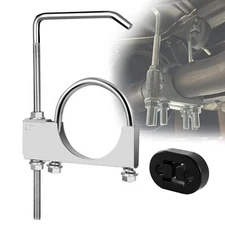 Universal 2.5" Exhaust Hangers Stainless Steel Exhaust Clamp with Hanger Rear...