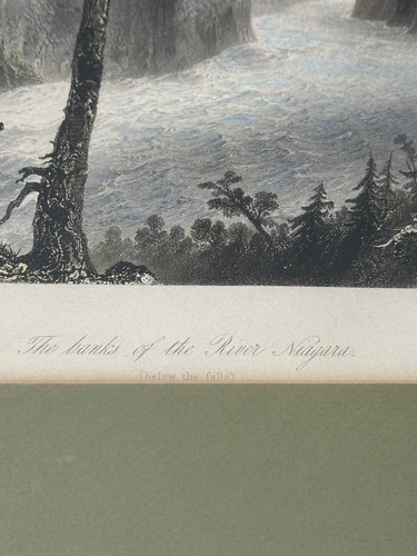 Antique Print "The Landing, On The American Side" W.H. Bartlett & J.C. Bentley - Picture 7 of 7