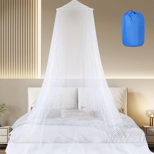 Doppelbett Moskitonetz XXL Fliegengitter Fliegennetz Mückennetz Betthimmel DE - Bild 11 von 15