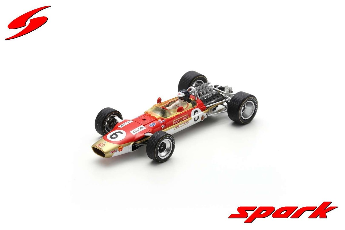 ミニカー Lotus 49T Winner Tasman Series 1968 Lotus 49T No.6 Winner Tasman Series 1968 Jim Clark in 1:43