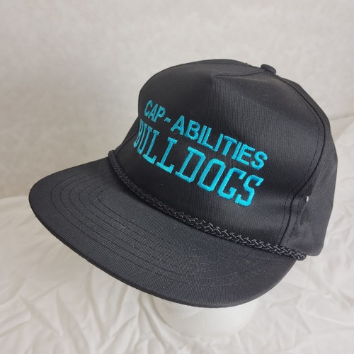 CAPABILITIES BULLDOGS Trucker Hat Snapback Baseball … Gem