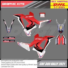 X26 Stickers Kit For Honda Crf 300 Rally 2021 Motocross Graphics Bike Decals Crf