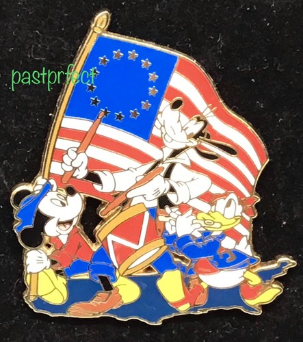 Disney Pin Patriotic Americana Flag USA Red White Blue 2000-2025 Pick Low as $12 - Picture 62 of 88