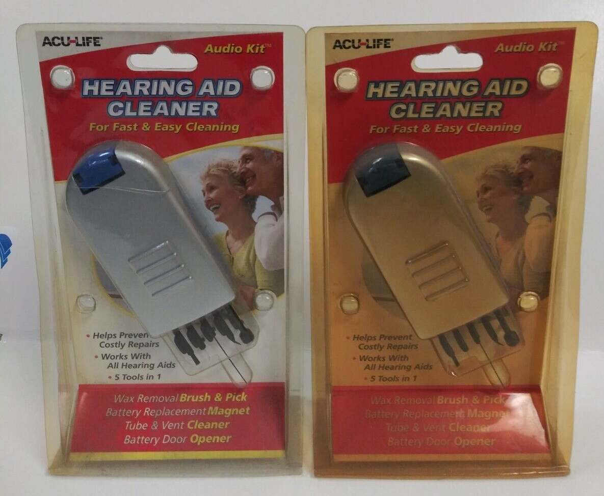 2 AcuLife Hearing Aid Cleaner eBay