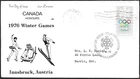 🍁Canada   #689    "WINTER OLYMPICS"     Fine Used  1976  NR First Day Cover