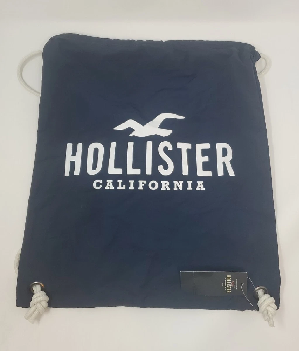 Hollister drawstring store bag