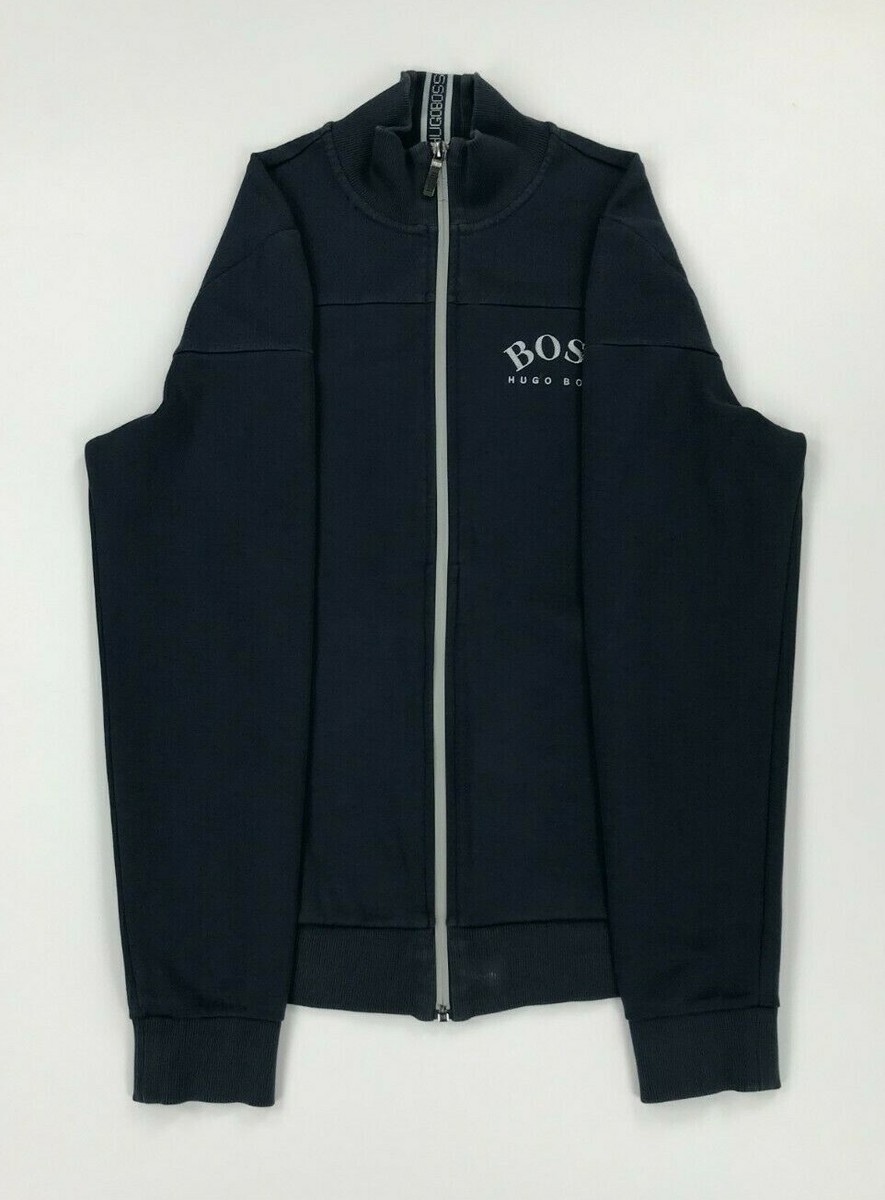 Men's Navy Blue Boss Hugo Boss Track Jacket Small Skaz Win Men's Navy Blue Boss Hugo Boss Track Jacket Small Skaz Win
