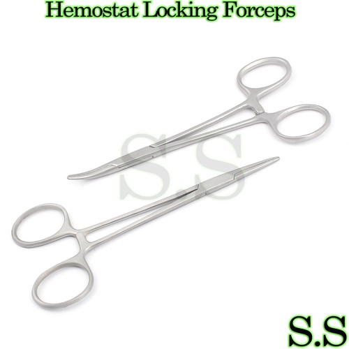 SURGICAL ONLINE New 2pc Fishing Set 23cm Straight Curved Hemostat Forceps Locking Clamps : Buy Online At Best Price In KSA - Souq Is Now - Foto 10