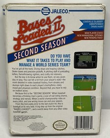 Vtg Bases Loaded 2 - Nintendo NES Baseball Video Games w/ Original Box