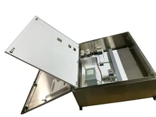 Saginaw 42x36x12" SCE-42EL3612SSLPL Stainless steel electrical enclosure