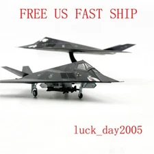 Wltk USAF F-117 Nighthawk Stealth Attack Aircraft Shark Mouth 1/72 Model US SHIP