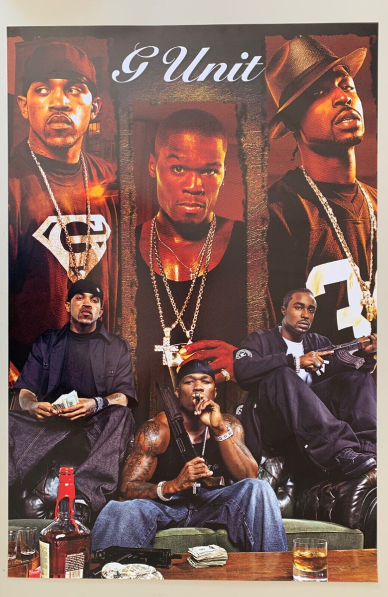 G UNIT, 50 CENT, AUTHENTIC LICENSED 2004 POSTER | eBay UK