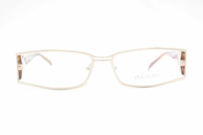 Redline Optic RD242-C2 54[]17 138 Brown Silver Oval Glasses Frame New