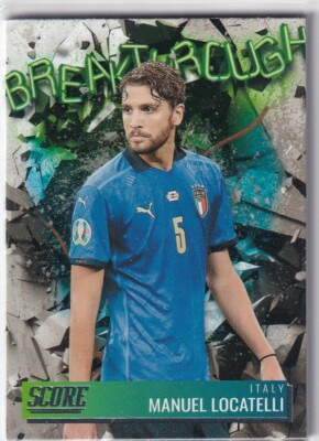 Panini FIFA Score 2021-22 Soccer Cards Breakthrough Team Nr. 5 Manuel Locatelli