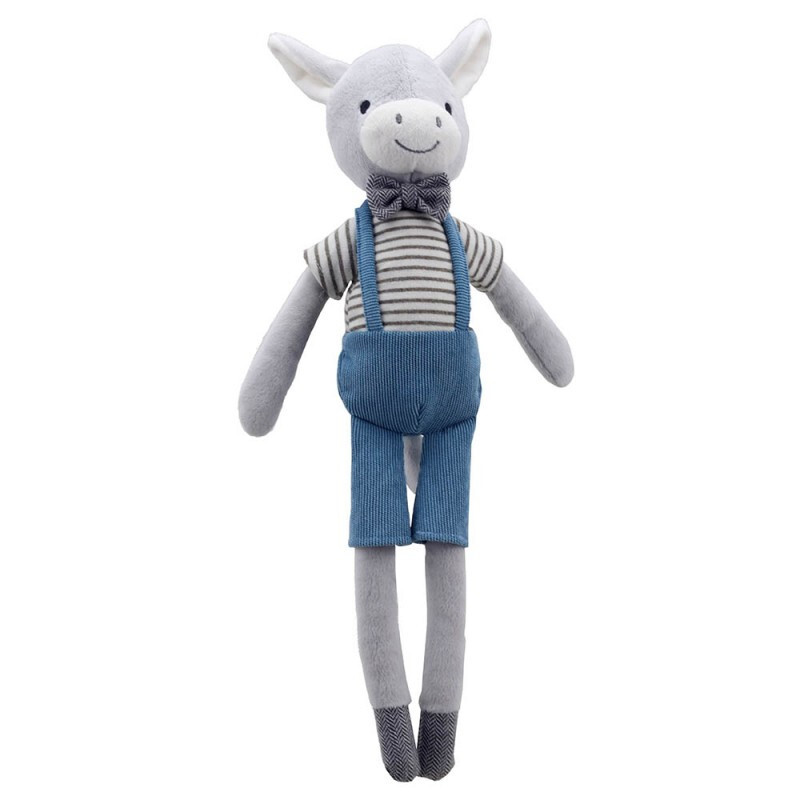 Wilberry Friends Donkey teddy Blue Donkey Boy Teddy soft toy donkeys teddies