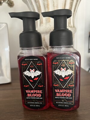 Bath & Body Works 2 Pc Vampire Blood Foaming Hand Soap New | eBay