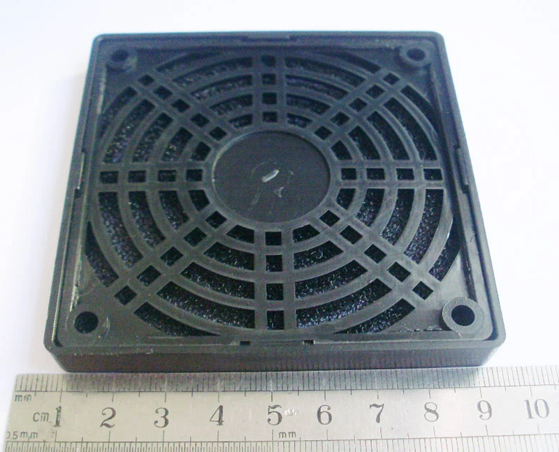 1pcs Black Dustproof Dust Fan Filter for DC PC Fan 80mm 8cm New - Image 2 of 2