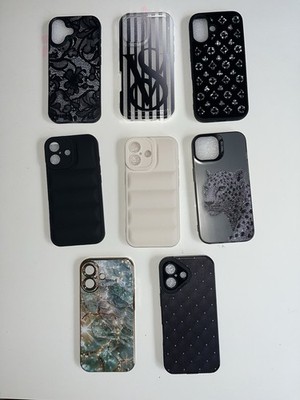 iPhone 17 Hüllen Case - Premium Designs - Puffer, Lace, Marmor - je 10 