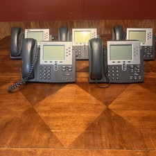 Lot Of 5 Cisco IP Phones 7961 Series