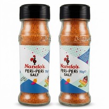 Nandos Peri-Peri Salt 70G Netherlands Medium Spice Seasoning Pack of 2