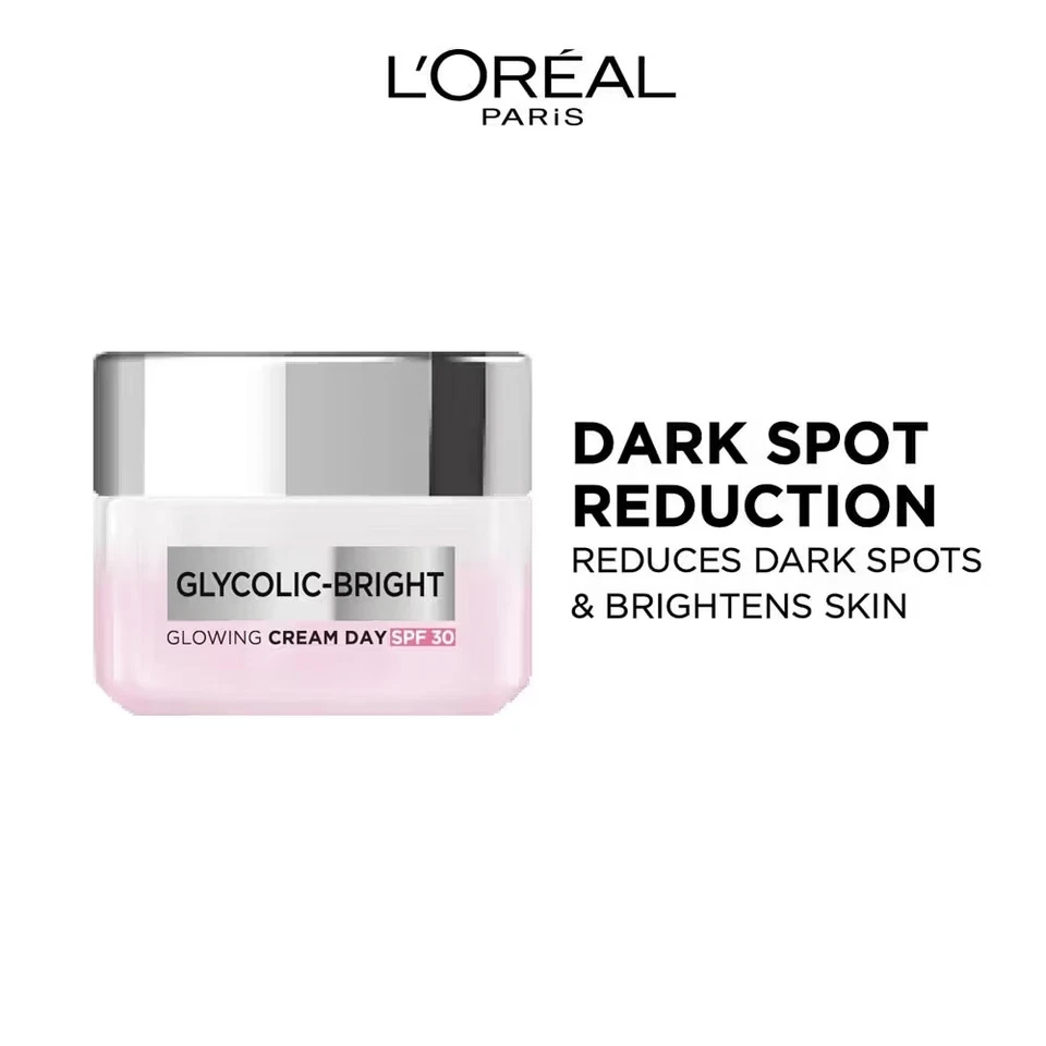 LOreal Paris Glycolic Bright Day Cream with Skin Brightening Cream 15ml' - Image 2 of 4
