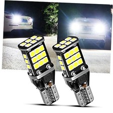 912 921 LED Backup Light Bulbs, Canbus Error Free T15 W16W 921/912/T15 White