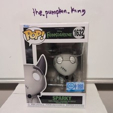 Funko Pop! Disney: SPARKY #1632 Frankenweenie Funko Shop Exclusive w/Protector