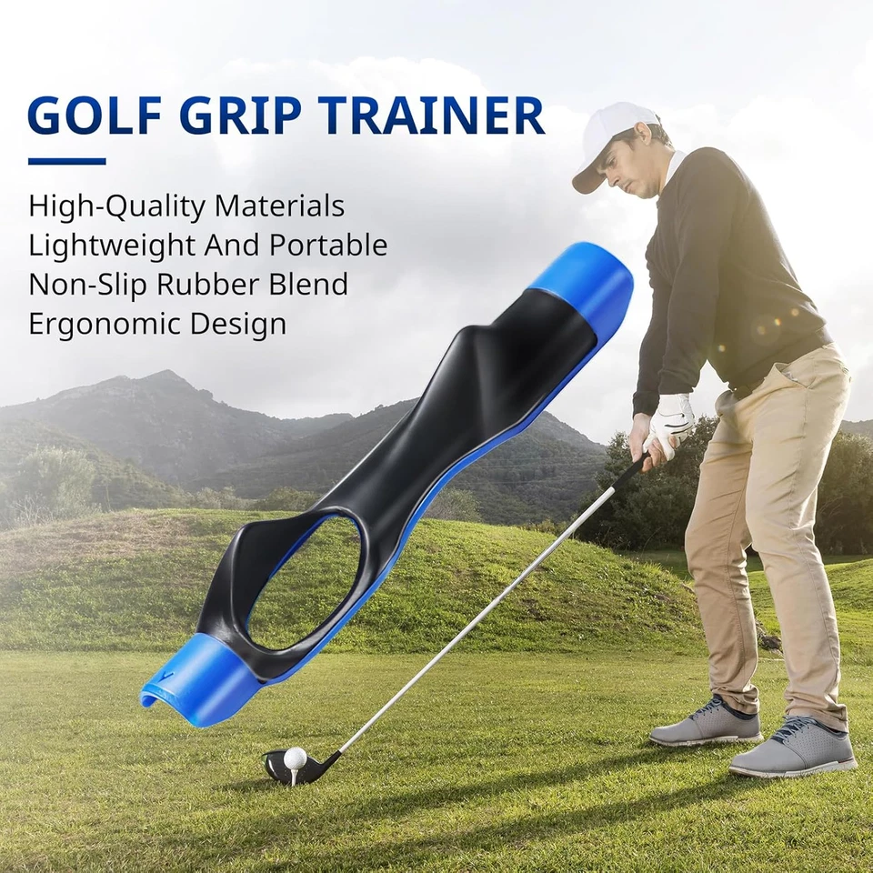 Golf Grip Trainer, Golf Training Aid, Golf Grip Kit, Golf Club Grips, Grip Train - Image 3 of 4