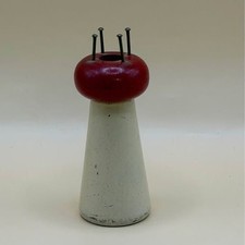 Vintage Hand-Painted Wooden Knitting Nancy 4-Pin Spool Loom / French Knitter