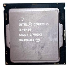 Intel Core i5-6400 2.70GHz 6MB LGA 1151/Socket H4 Quad-Core CPU Processor SR2L7