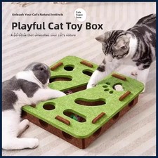 Cat Scratch Post Sisal Indoor Interactive Toy for Kitten Exercise