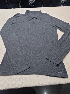 PRADA MENS  LONG SLEEVED TOP  SIZE 54 100% GENUINE CASHMERE BLEND