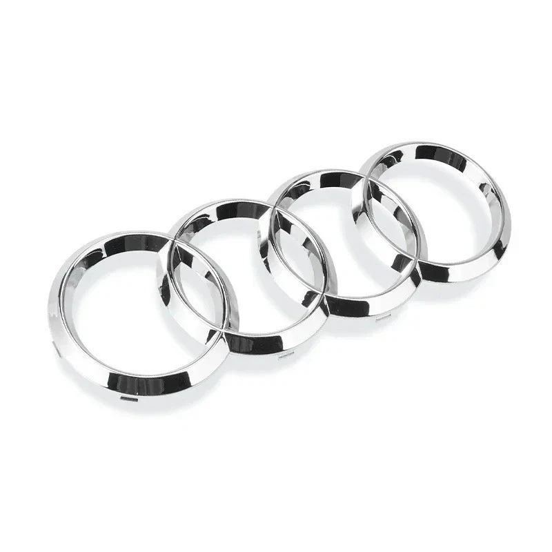 Audi Emblem 4 Rings Black - Grille Logo/Cover/Basket A3 A4 A5 A6 A7 Q2 Q3 Q5 - Image 2 of 4