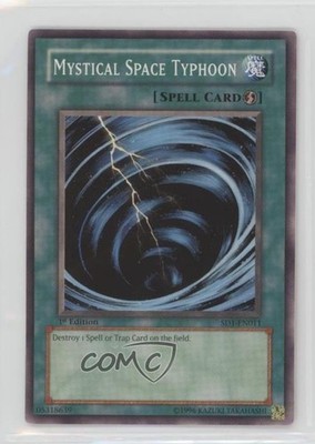 Mystical Space Typhoon 1st Ed. YuGiOh Dragon's Roar Structure Deck #SD1-EN011