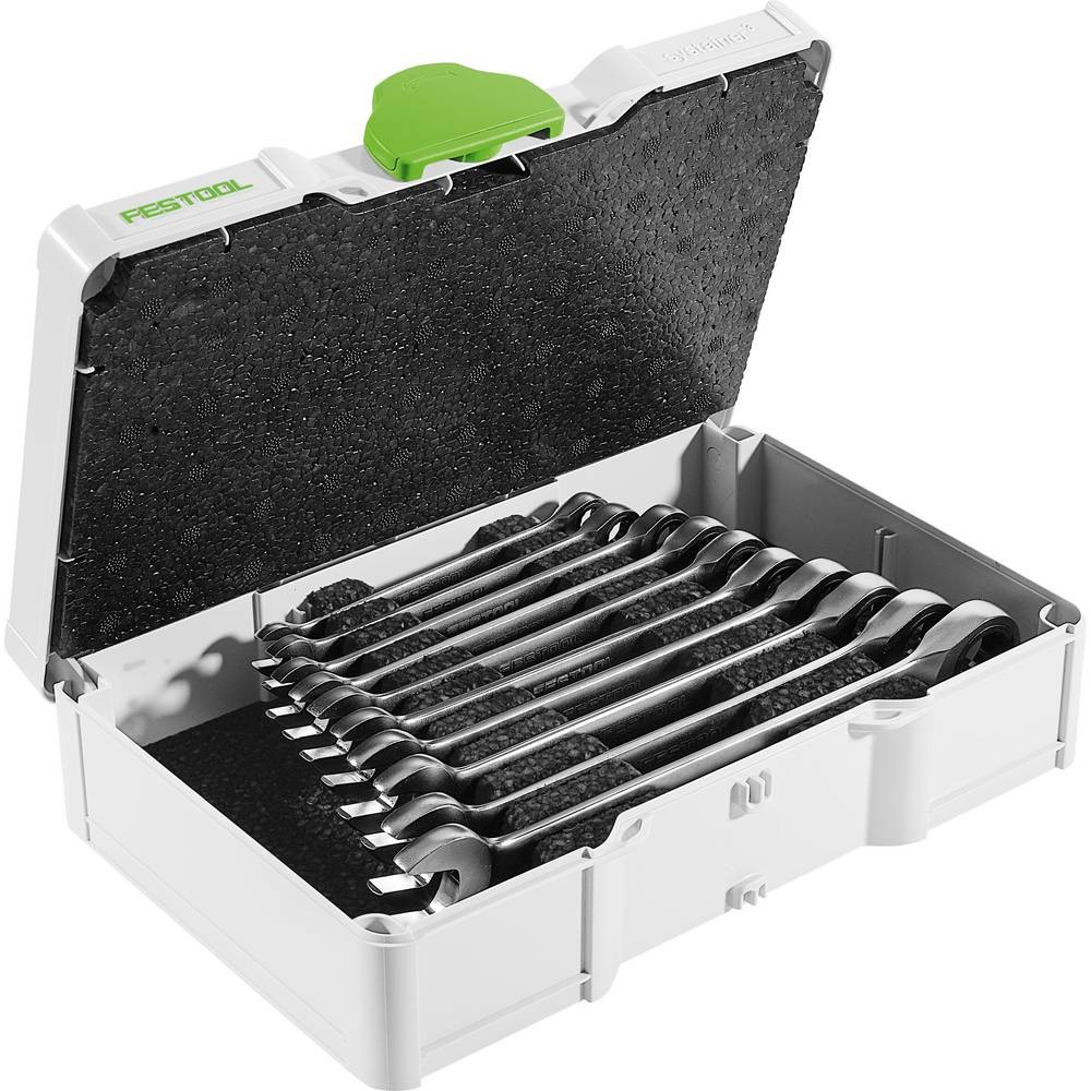 Festool 578117 SYS3 S 76-RRS-Set Jeu de clés plates à cliquet