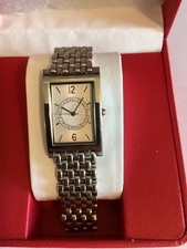 Alfredo Versace V737S Men's Watche Silver Dial Analog Quartz Used Tested