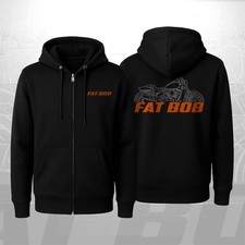 Harley-Davidson FXFB  FXFBS Fat Bob 2018-2024 - Motorcycle ZIP Hoodie